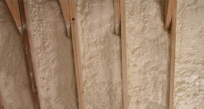 closed-cell spray foam for Oceanside applications